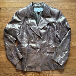 Doncaster Metallic Gold Blazer